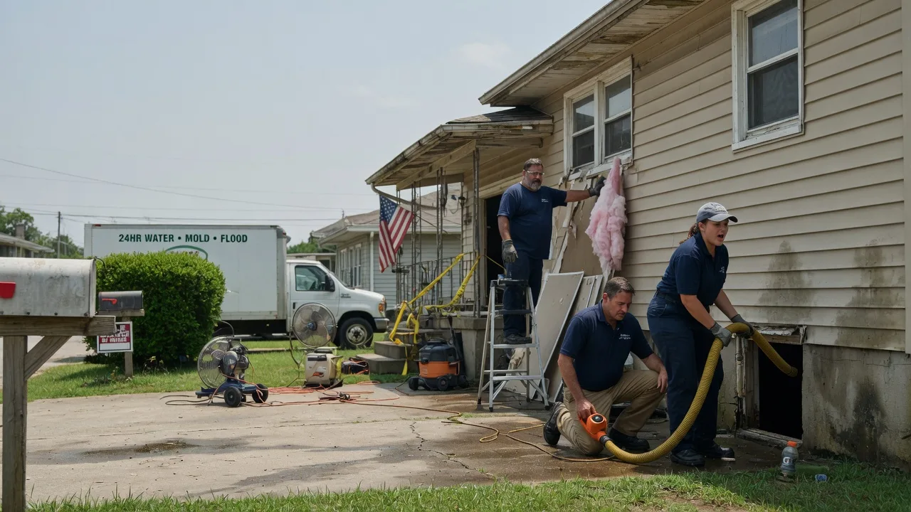 Water Damage Repair in Manorville, PA near me